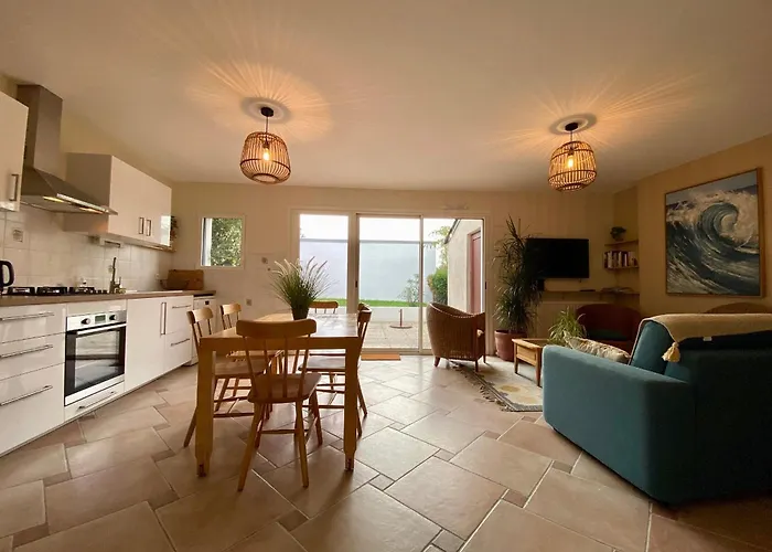 Charmante Maison Au Coeur D'un Village Paludier, Proche Et Plages, Terrasse Et Wifi - Fr-1-306-1227 盖朗德